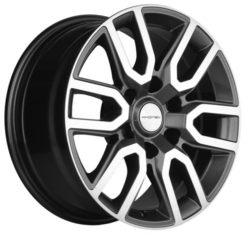 Khomen 1723 8x17 6*139,7 Et:25 Dia:106,1 Gray-FP
