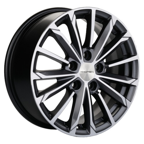 Khomen 1611 6,5x16 5*114,3 Et:46 Dia:67,1 Gray-FP
