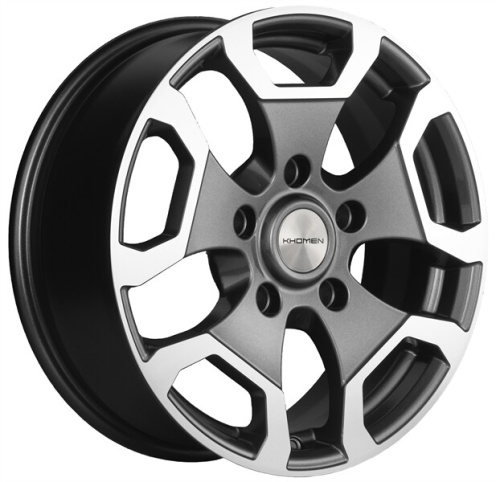 Khomen 1725 6,5x17 5*139,7 Et:35 Dia:98,5 Gray