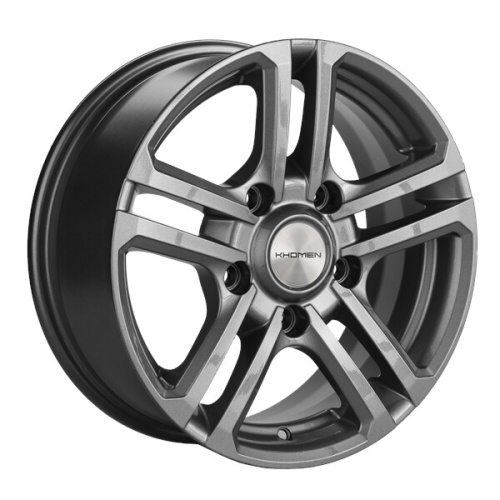 Khomen 1602 6,5x16 5*139,7 Et:40 Dia:98 Gray