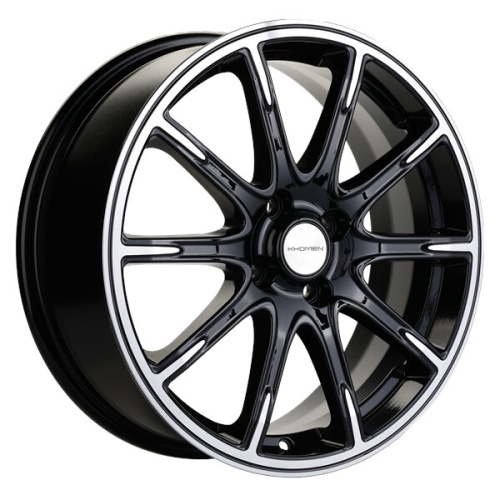 Khomen 1707 6,5x17 4*100 Et:44 Dia:54,1 Black-FP