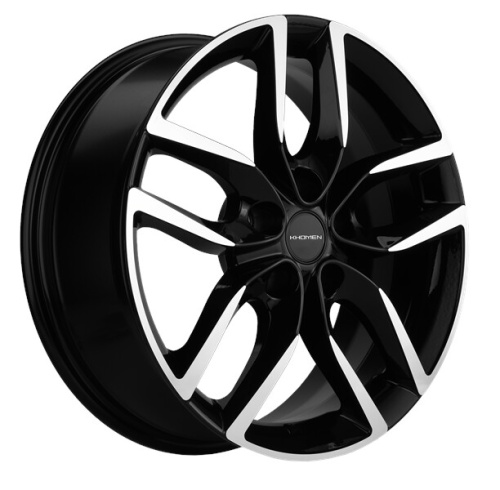 Khomen 1708 6,5x17 5*108 Et:33 Dia:60,1 Black-FP