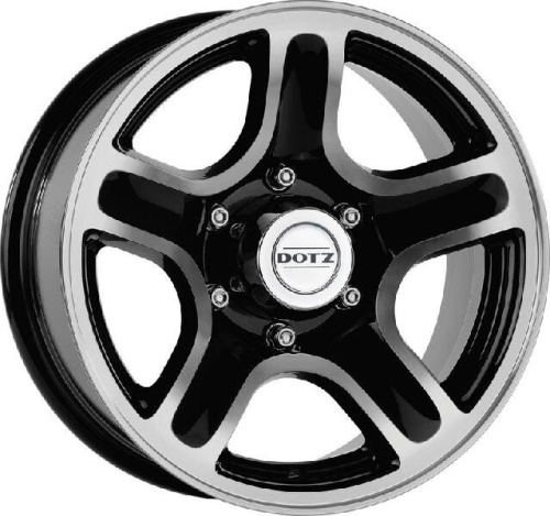 Dotz Hammada 8x16 6*139,7 Et:0 Dia:110,1 Черный с полировкой