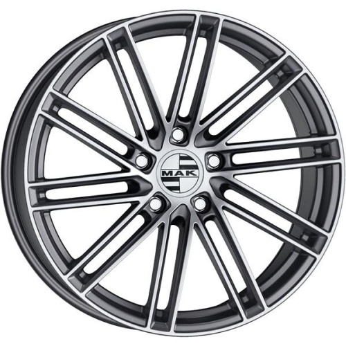 MAK Leipzig 9,5x22 5*112 Et:26 Dia:66,6 Gunmetal Mirror Face