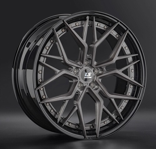 LS Forged FG35 10,5x21 5*112 Et:43 Dia:66,6 ALBRSD-GM/BK