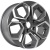 KDW KD1620 6,5x16 5*108 Et:45 Dia:63,3 Grey Front Polished