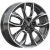 Premium Series КР001 7x18 5*112 Et:45 Dia:57,1 Diamond Black Gris