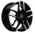 Khomen 1708 6,5x17 5*108 Et:33 Dia:60,1 Black-FP