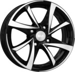 K&K Игуана 6,5x15 4*100 Et:48 Dia:54,1 Алмаз Черный