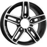 K&K Дон 6,5x16 5*139,7 Et:40 Dia:98 алмаз черный