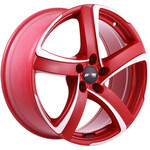 ALUTEC Shark 8x18 5*114,3 Et:45 Dia:70,1 Red Front Polished