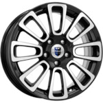 K&K Неман 6x15 4*98 Et:35 Dia:58,6 алмаз черный