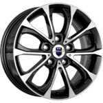 K&K Urals 6,5x15 5*114,3 Et:43 Dia:66,1 алмаз черный