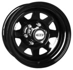 Dotz DAKAR dark 7x16 5*165 Et:8 Dia:122,5 BLACK