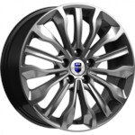 K&K Атакама (КС756) 6,5x17 5*108 Et:50 Dia:63,3 Дарк платинум