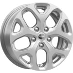 K&K KC869 6,5x16 4*100 Et:43 Dia:60,1 сильвер