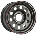 Off-Road-Wheels Black 8x16 5*139,7 Et:20 Dia:110,1 черный