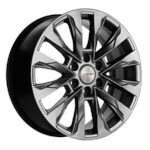 Khomen 2010 8x20 6*139,7 Et:35 Dia:95,1 Dark-chrome