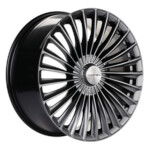 Khomen 2008 9,5x20 5*112 Et:38 Dia:66,6 Dark Chrome