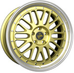 Keskin Tuning KT22 8,5x19 5*112 Et:45 Dia:72,6 Gold Lip Polish