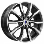 K&K Портер 7,5x18 5*115 Et:40 Dia:70,1 алмаз черный