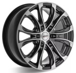 X'trike X-134 8x18 6*139,7 Et:30 Dia:106,1 BK/FP