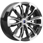 K&K Меконг (КС959 7,5x18 6*139,7 Et:38 Dia:67,1 алмаз чёрный