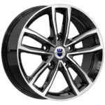 K&K Каланг 6,5x17 5*108 Et:33 Dia:60,1 алмаз чёрный