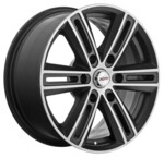 X'trike X-124 7,5x17 6*114,3 Et:30 Dia:66,1 BKM/FP