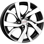 K&K Палермо 6,5x16 5*110 Et:51 Dia:67,1 Алмаз-черный