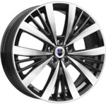 K&K Марвел 7,5x19 5*114,3 Et:34 Dia:66,6 алмаз чёрный