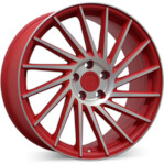 Keskin Tuning KT17 8,5x19 5*112 Et:45 Dia:72,6 Matt Red Front Polish