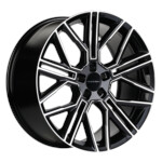 Khomen 2101 9,5x21 5*120 Et:45,5 Dia:62,5 Black-FP