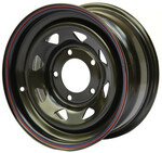 Off-Road-Wheels Black 7x15 5*139,7 Et:25 Dia:98 Black matt