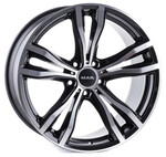 MAK X-Mode 9,5x21 5*112 Et:37 Dia:66,6 Black Mirror