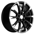 Khomen 1808 7,5x18 5*110 Et:40 Dia:67,1 Black-FP