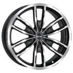 MAK Peak 9x20 6*139,7 Et:27 Dia:77,8 Black Mirror