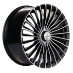 Khomen 2008 9,5x20 5*112 Et:38 Dia:66,6 Black-FP