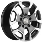 Khomen 1725 6,5x17 5*139,7 Et:35 Dia:98,5 Gray