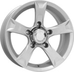 K&K Триал 6,5x15 5*139,7 Et:5 Dia:110,1 сильвер