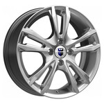 K&K Samara-оригинал 6x16 5*114,3 Et:43 Dia:67,1 блэк платинум