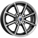 K&K Sportline 6x14 4*100 Et:40 Dia:67,1 Дарк платинум