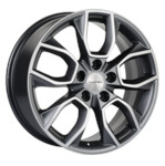 Khomen 1713 7x17 5*110 Et:46 Dia:63,3 Gray-FP