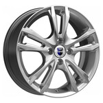 K&K Samara-оригинал 6x16 5*114,3 Et:50 Dia:67,1 сильвер