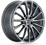 MAK Komet 9x19 5*112 Et:30 Dia:66,6 Gun Metallic Mirror Face