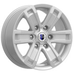 K&K R7-Рольф 7,5x17 6*139,7 Et:43 Dia:108,1 Сильвер